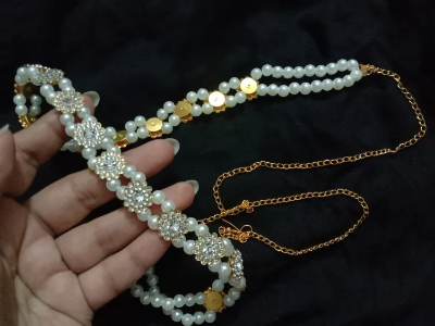 Picture of White Stone Bicha For Women -1 Pcs-White 1 pcs