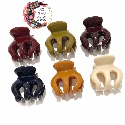 Picture of Hair clip Thai Kakra for women 4 pcs High Quality-Multicolor