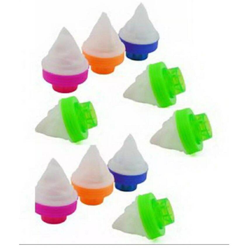 Picture of 4-Piece Water Purifier Shower Tap Filter for Kitchen and Bathroom-Multicolor