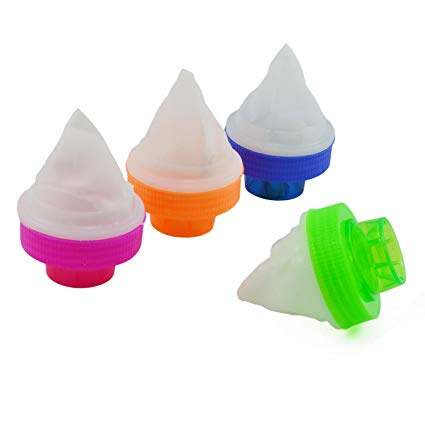 Picture of 4-Piece Water Purifier Shower Tap Filter for Kitchen and Bathroom-Multicolor