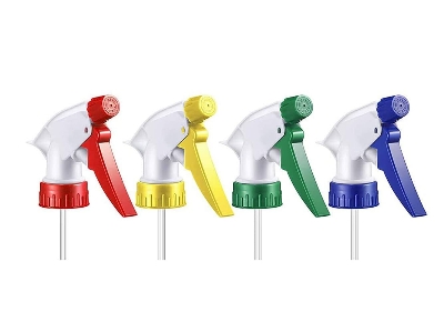 Picture of Water Spray Nozzle Trigger for Bottle and Sprayer Chemical Resistant-Multicolor