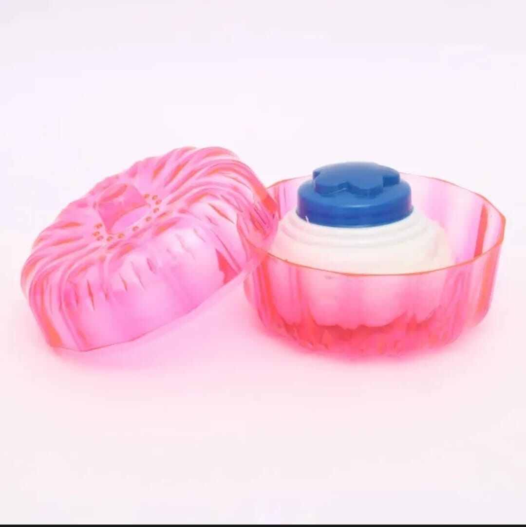 Picture of Powder Puff Sponge Box Case Container-Multi Color-Multicolor