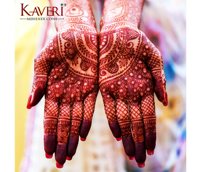 Picture of Kaveri Natural Cone Mehedi - 1,,,,,2,,,,3 PCS (INDIAN)-3 pcs