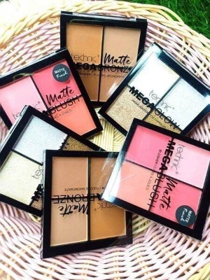 Picture of Technic Mega Glow Highlighter Palette - 4 Color (10g)  1 pis