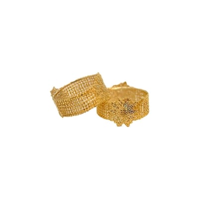 Picture of BEAUTIFUL DESIGN GOLD PLATED CHUR 1 pice women-Adjustable-Gold