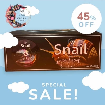 Picture of Snail laser facial 6 in 1 kit Deep Moisturizing and Young Skin-Multicolor