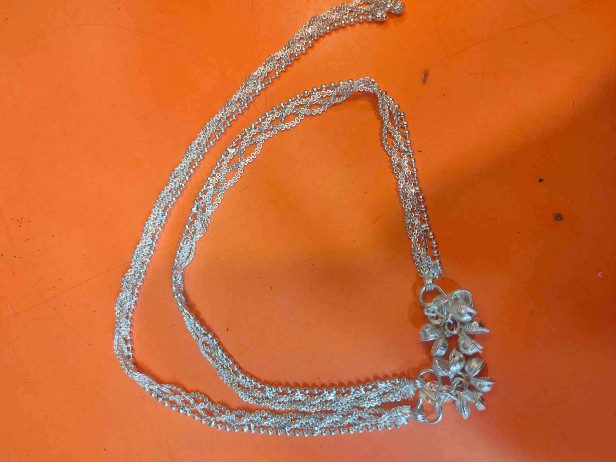 Picture of Nupur 2 pieces Exclusive Charming Looking Stylish New Anklet ( Payel ) nupur For girl and Women - 1 pair-Silver 1pair