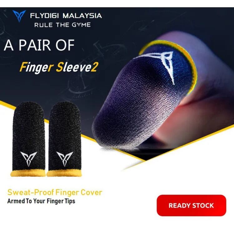 Picture of 10 pair PUBG Mobile Finger Sleeves - Silver Fiber - Sweatproof Gloves for PUBG Mobile Gaming - Finger Grip For Gaming - PUBG Finger Gloves - Finger Gloves For Mobile Gaming - PUBG Finger Cover PUBG Finger Grip - Finger Sleeves For Free Fire-Black