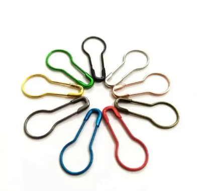 Picture of Multicolour Metal Coil Less Safety Pin For Women & Girls (100 Pcs)-Multicolor 100ps