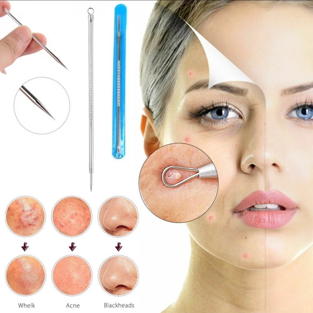 Picture of 2 Pieces face bron stick (Pimple and Blackhead Remover Stick)