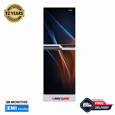 Picture of MYONE 310 Liters Frost Colorful Light Black Full Match Top Mount Refrigerator (MY-3AXG)