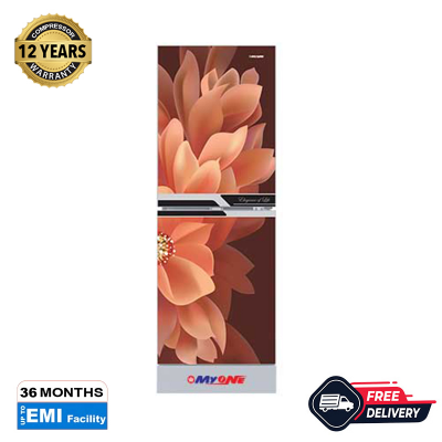 Picture of MYONE 256 Liter Frost Dahlia Black Match Bottom Mount Refrigerator (MY-2E6G)