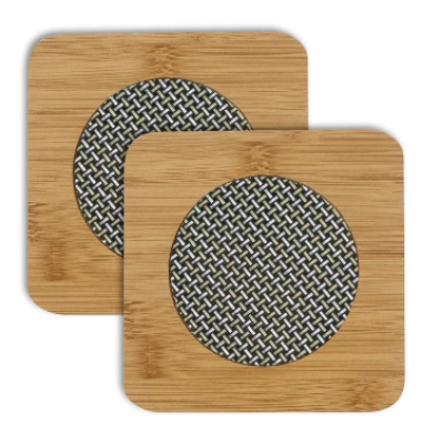Picture of Dinning Table Mat/Wooden Nonslip Heat Pad For Kitchen-Multicolor