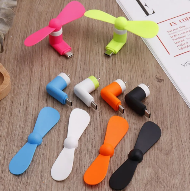Picture of Type C Mini USB Phone Fan for Mobile phone 1pis-Multicolor