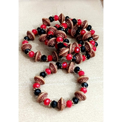 Picture of New trend fashion women's Wooden Design bracelet - Brown
