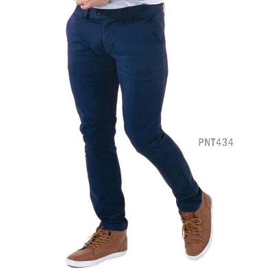Picture of BluePremium Casual Gabardine Pant - Black