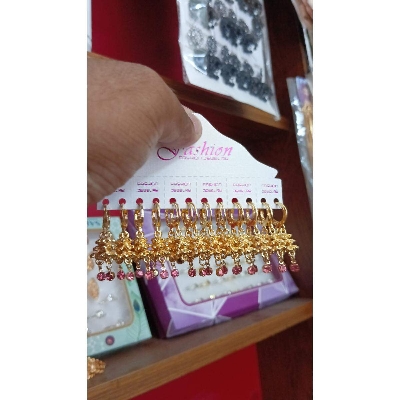 Picture of City Gold Jhumka for Girls 1 Pair of Girl's Earring - Gold