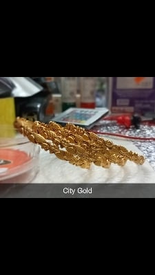 Picture of City Gold/Gold Plated Bangles For Women - 2pieces - Gold