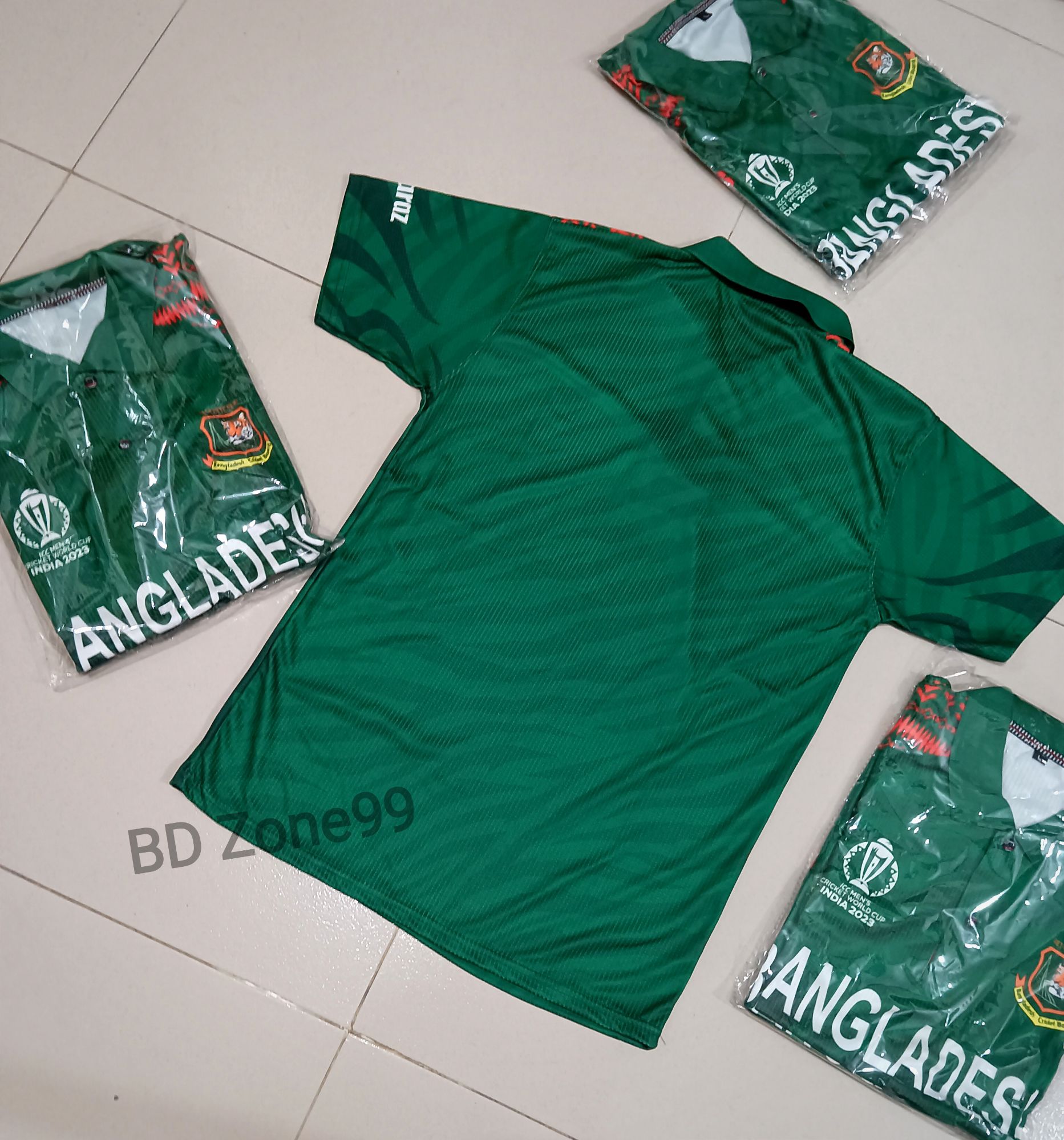Picture of Premium Quality Bangladesh Jersey ICC World Cup 2023 - Green