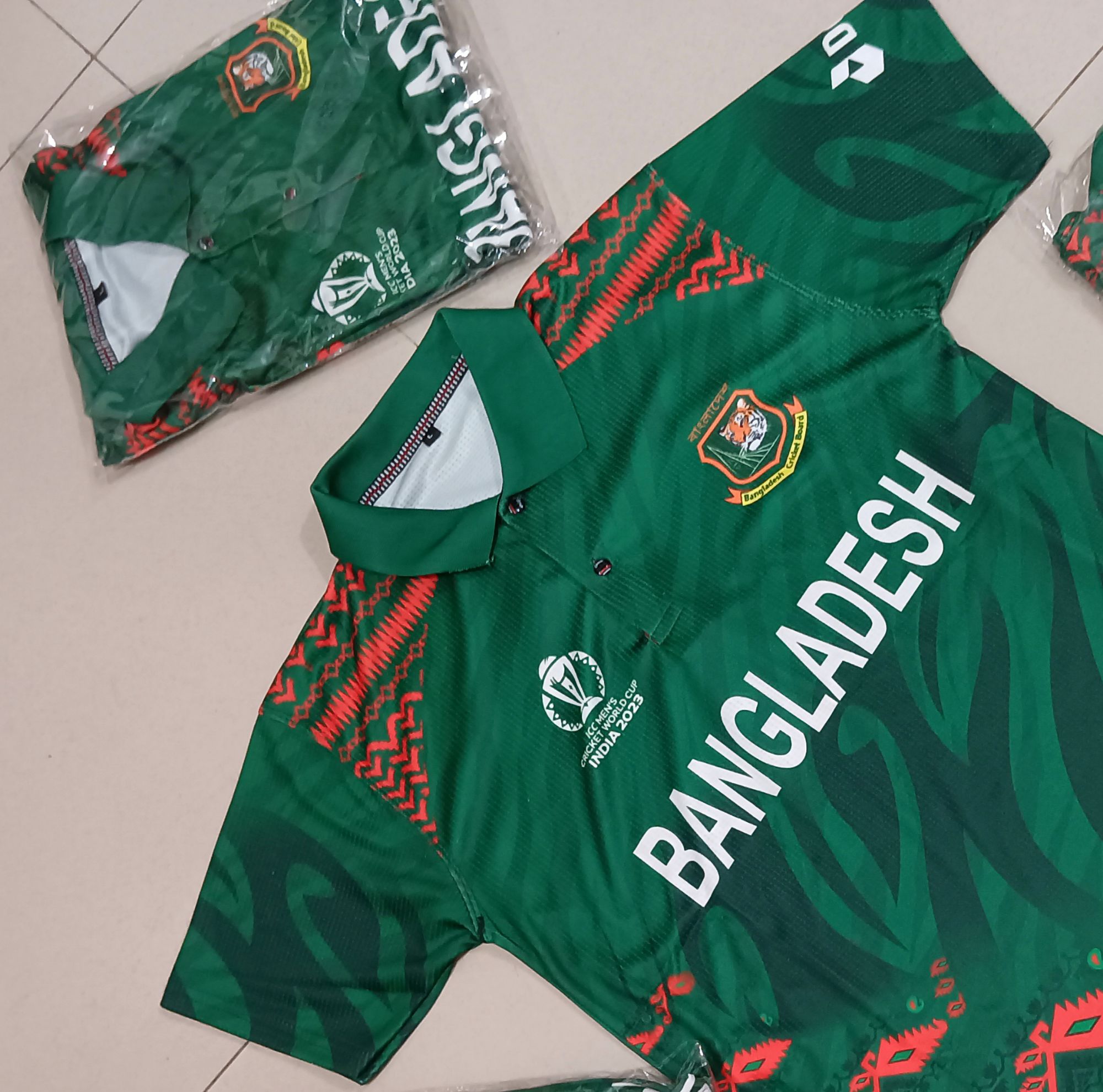 Picture of Premium Quality Bangladesh Jersey ICC World Cup 2023 - Green