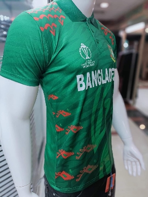 Picture of Jersey For ICC Men's World Cup 2023 Bangladesh Jersey Replica - Green