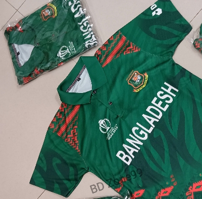Picture of Jersey For World Cup 2023 Bangladesh Jersey Replica - Green