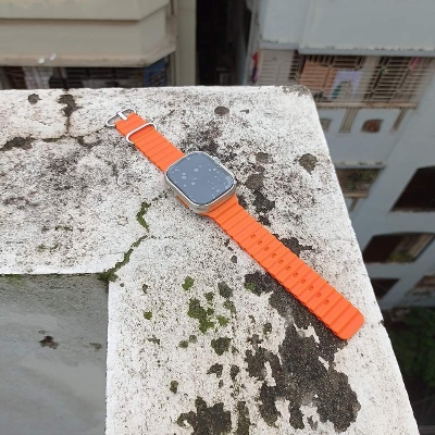 Picture of T900 Ultra Smart Watch For Men And Women's New Fashionable Watch Smart Looks Smart Watch 2.09 inchi big display big battery smart phone connectivity - Orange