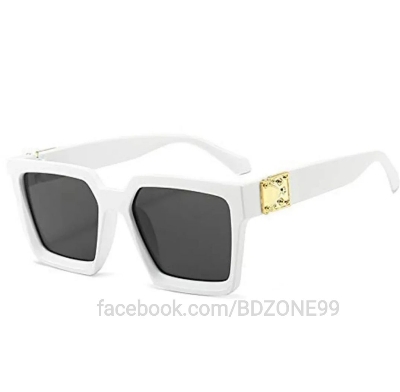 Picture of New TikTok Sunglass For Men & Women Fashionable Eye Ware Black & White