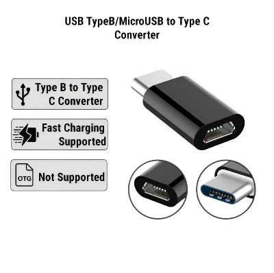 Picture of Type-B To Type-C Charging Convator Matel Body