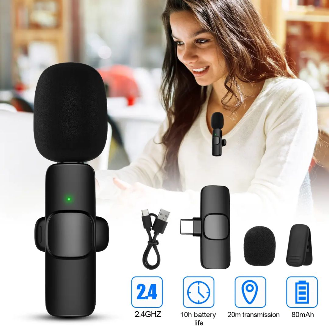 Picture of K8 Microphone for Smartphone - Upgraded Version with Enhanced Sound