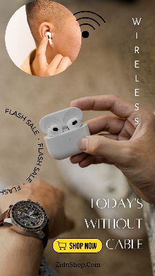 Picture of Airpods Pro 2Nd Generation New Upgradeable Variety High Quality Base - White