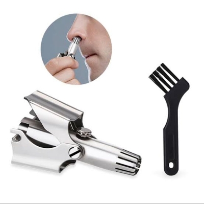 Picture of Stainless Steel Manual Nose Trimmer, Mechanical Nose Hair Trimmer, Shaving And Unwanted Hair Removal Tool  