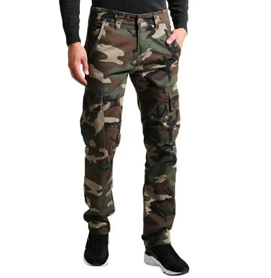 Picture of Army Cargo Pant For Men's High Quality Gurbadine Pant - Green