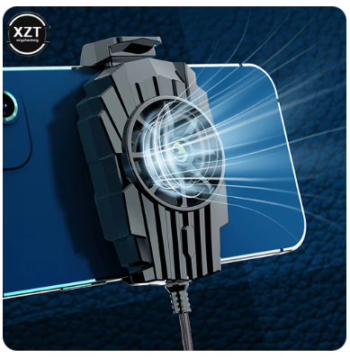 Picture of Mini Mobile Cooling Fan High Quality Plastic Body USB Port Supported