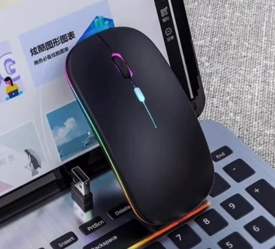 Picture of Wareless Bluetooth Mouse For Smartphone Laptop & Computer - Black