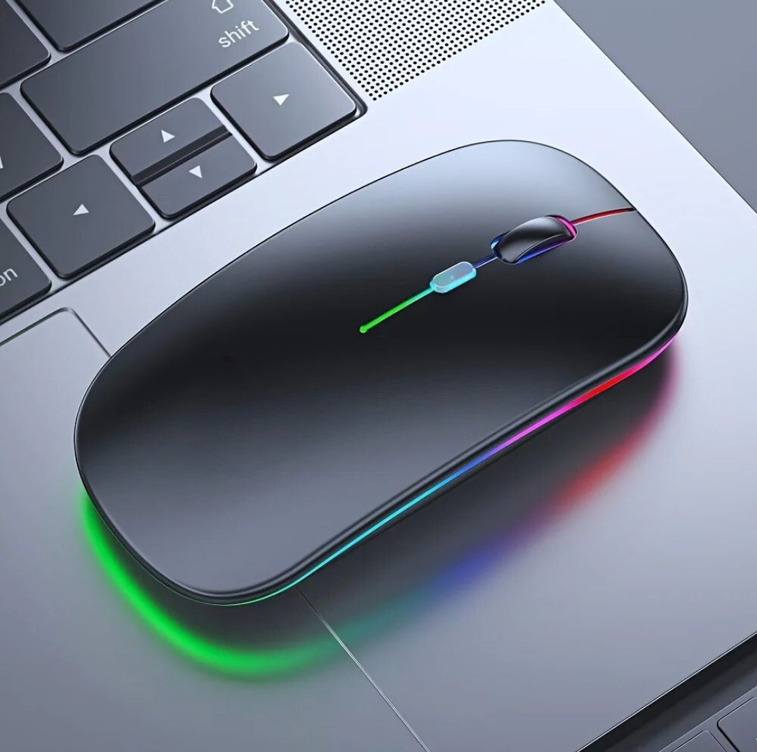 Picture of Wareless Bluetooth Mouse For Smartphone Laptop & Computer - Black
