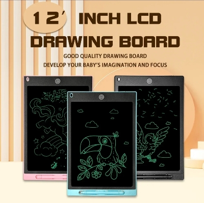Picture of 12" inchi LCD Writing Tablet iPad For Kids High Quality Material For Educational Toy - Multicolor