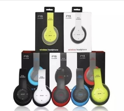 Picture of P47 Bluetooth Wireless Headphones Best Qualitifull Orginal Headphones Multi Colours- 1 pis - Multicolor