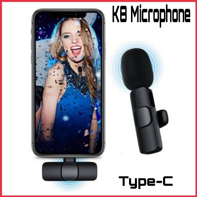 Picture of K8 Wireless Bluetooth Microphone System for Smartphone Type-C