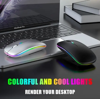 Picture of Duel Mode Wireless Bluetooth Mouse For Smartphone Laptop & Computer Android & IOS