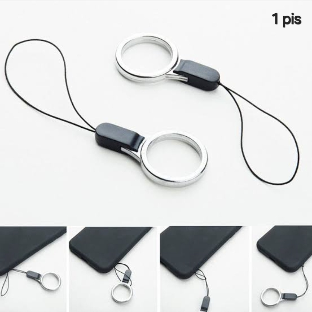 Picture of Finger Strap for Smartphone Mobile Cover - 1 Piece - Multicolor