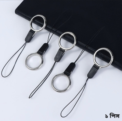 Picture of Phone Ring Strap Black 1 Pcs Compact and Lightweight Design Reliable Everyday Phone Protection - Multicolor
