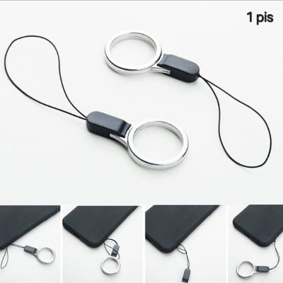 Picture of Phone Ring Strap Black 1 Pcs Compact and Lightweight Design Reliable Everyday Phone Protection - Multicolor