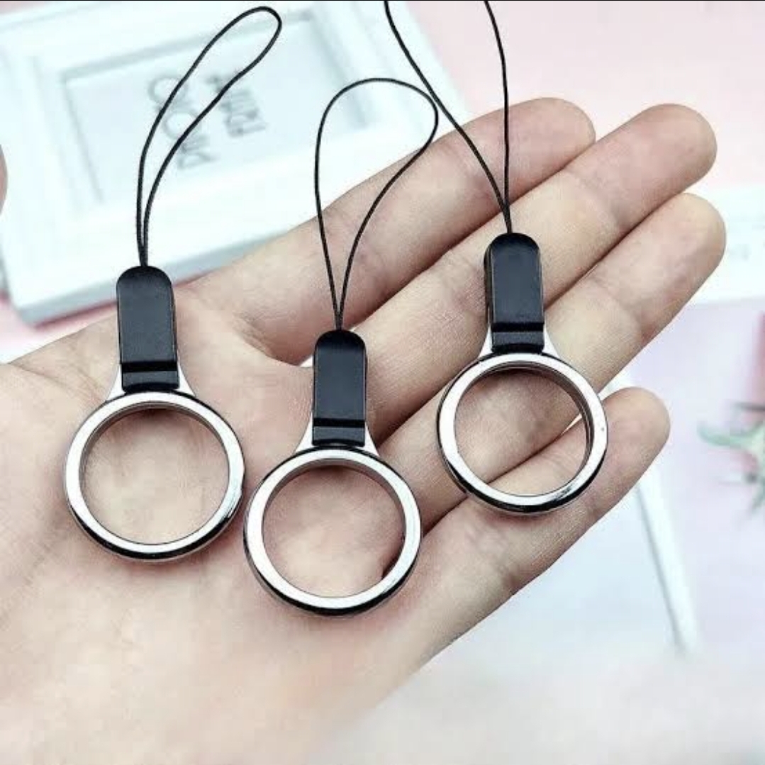 Picture of Phone Ring Strap Black 1 Pcs Compact and Lightweight Design Reliable Everyday Phone Protection - Multicolor