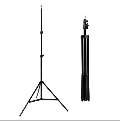 Picture of 7' Feet Long Ring Light Stand Aluminium Body - Wither Black