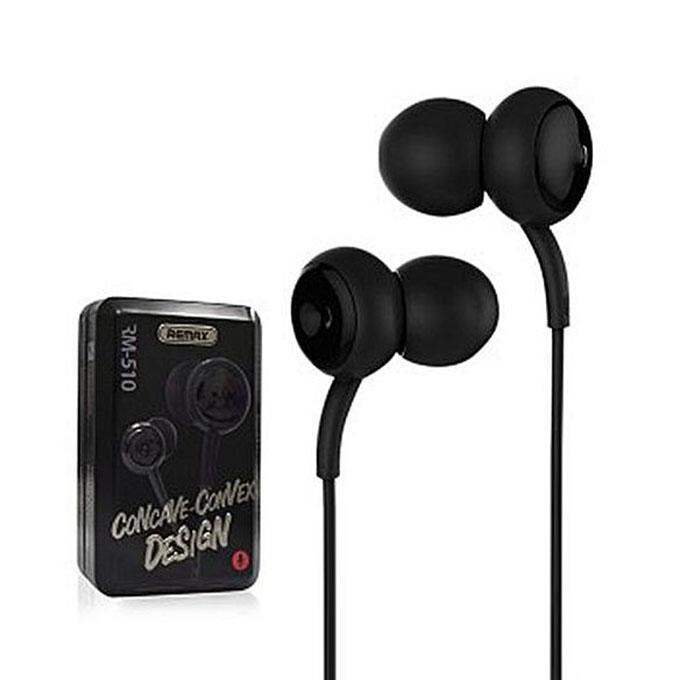 Picture of REMAX RM 510 In-Ear Earphone With Metal box - Black