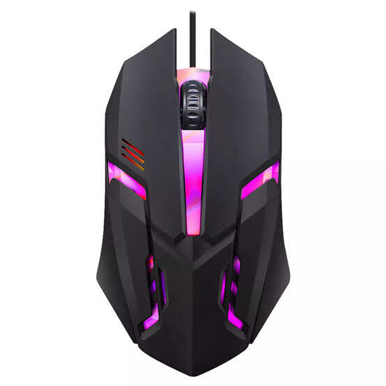Picture of Wired Gaming Mouse LED Laptops PC Computers Optical Mice Computer Mouse- Mate BLACK - Black