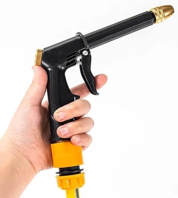 Picture of High Quality And High Pressure Car Washer Sprayer Portable Washing Water Tool Durable Nozzle Handle Sprayers Cleaning Machine - Black