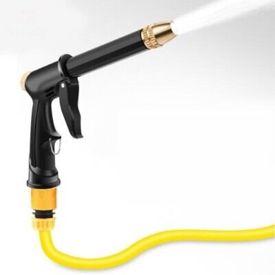 Picture of High Quality And High Pressure Car Washer Sprayer Portable Washing Water Tool Durable Nozzle Handle Sprayers Cleaning Machine - Black