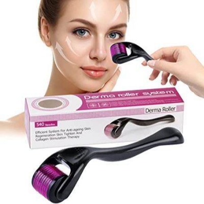 Picture of 1MM Derma Roller Micro Needle for Hair, Beard Growth and Facial Skin Therapy